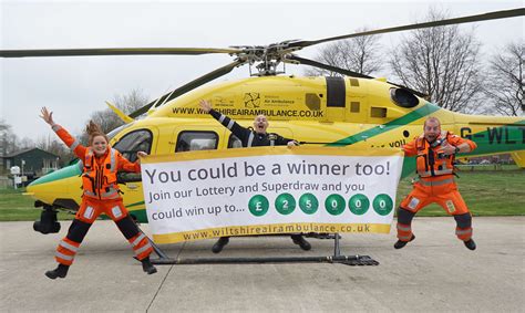 air ambulance lottery winners